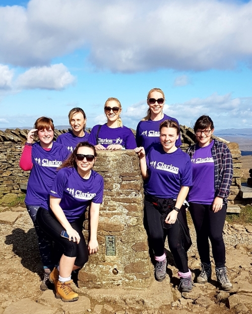 Clarion team completes Three Peaks fundraiser for Yorkshire Air Ambulance