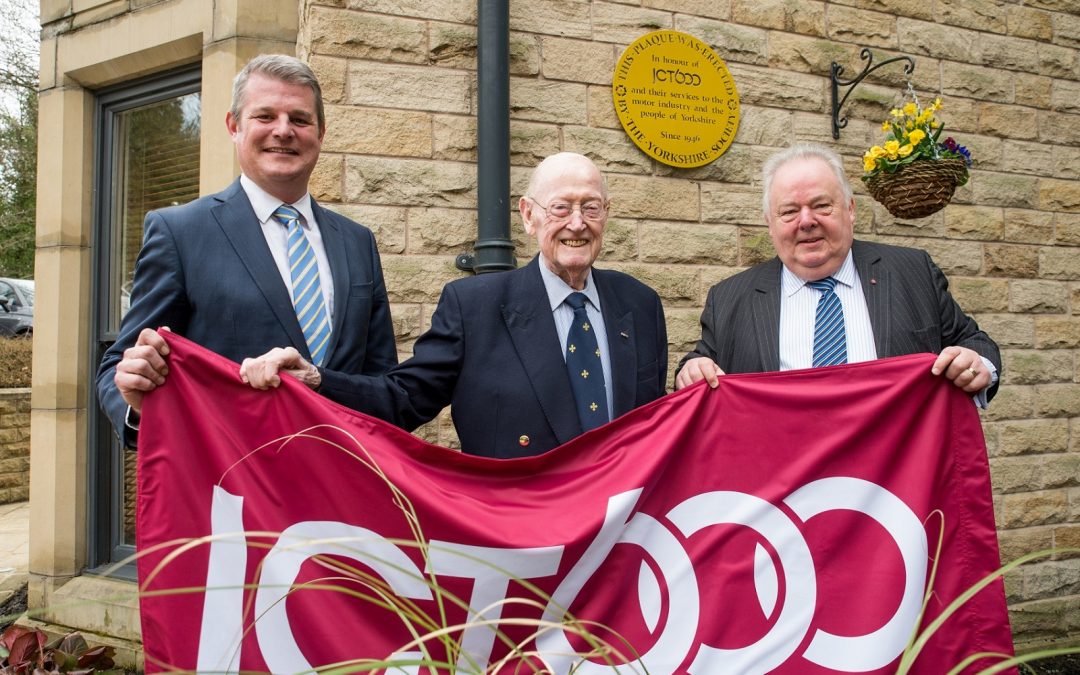 The Yorkshire Society honours Jack Tordoff MBE and JCT600