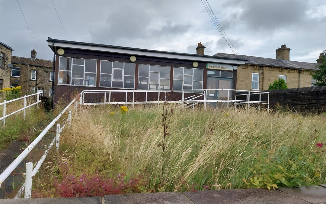 Calderdale village library up for auction – with planning consent for residential redevelopment