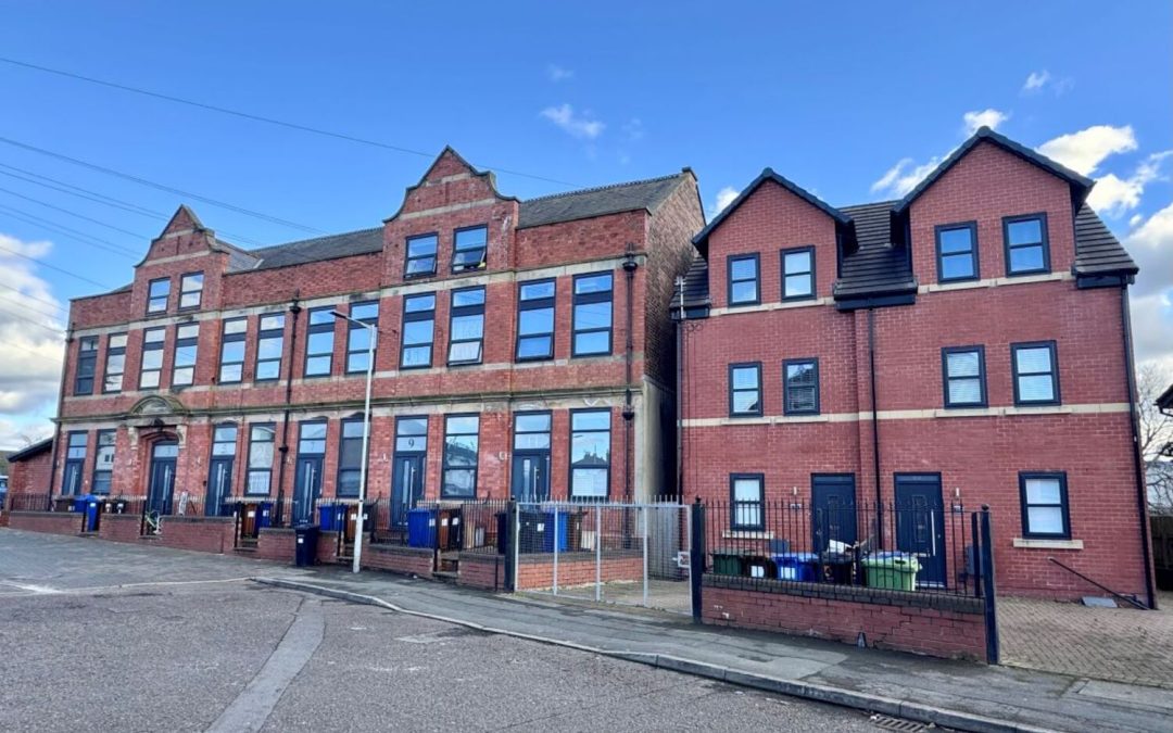 Eight townhouses, Stockport 1