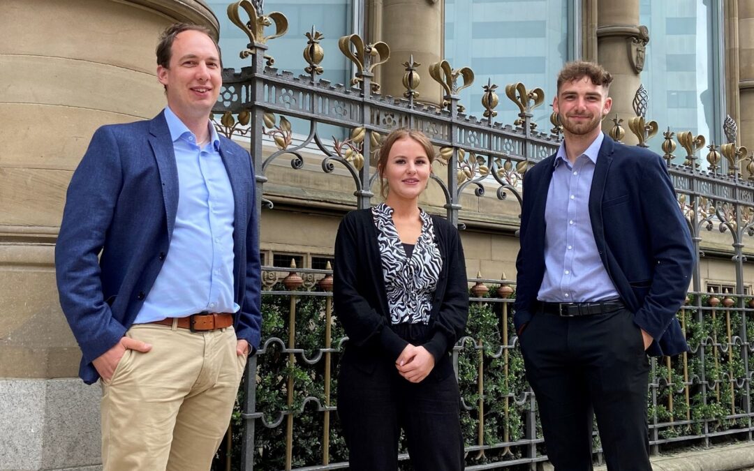 Eddisons invests in new talent with three student placement hires