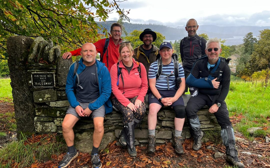 JCT600 directors walk the Dales Way for automotive charity